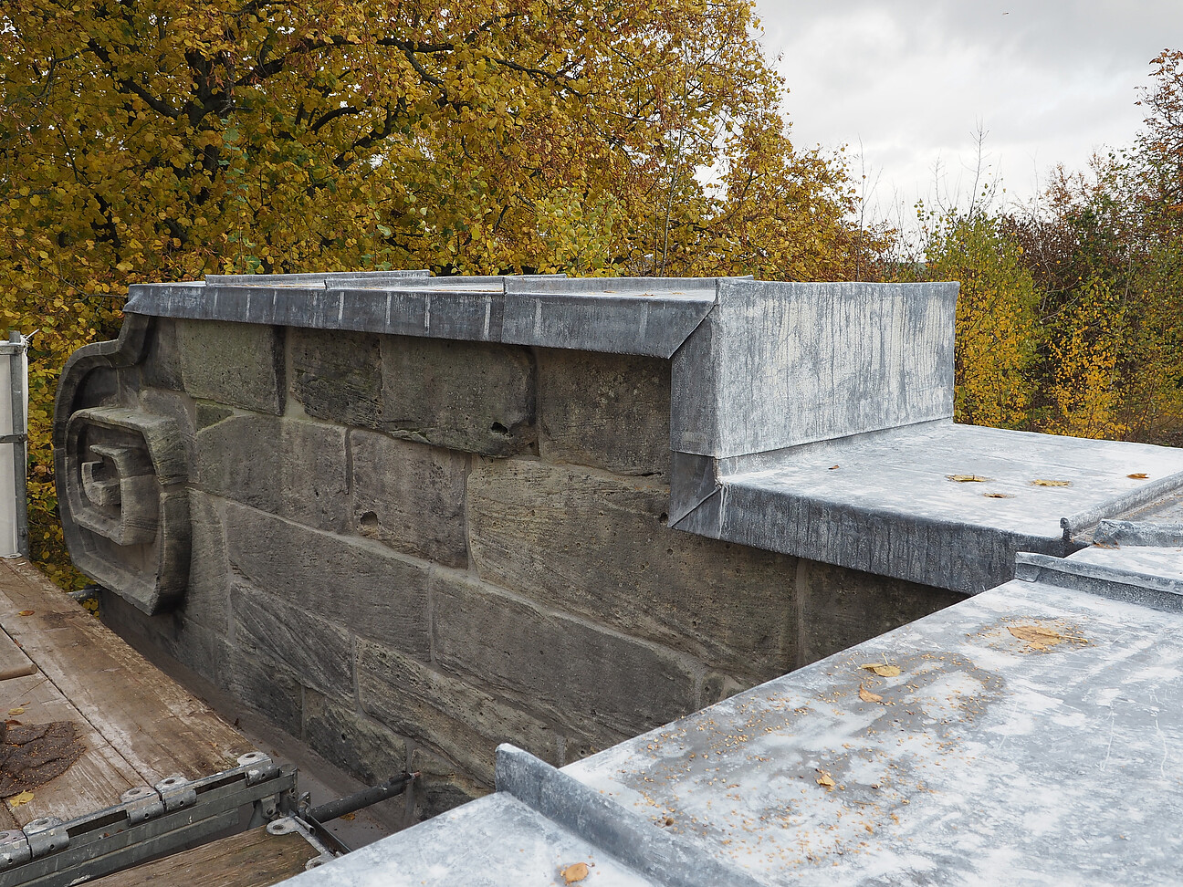 Klosterruine Gerode; Mauerwerkssicherung