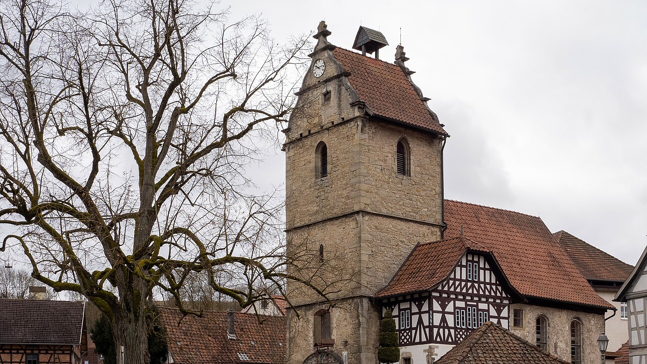 Kirche Henfstädt, Fassadensanierung Turm